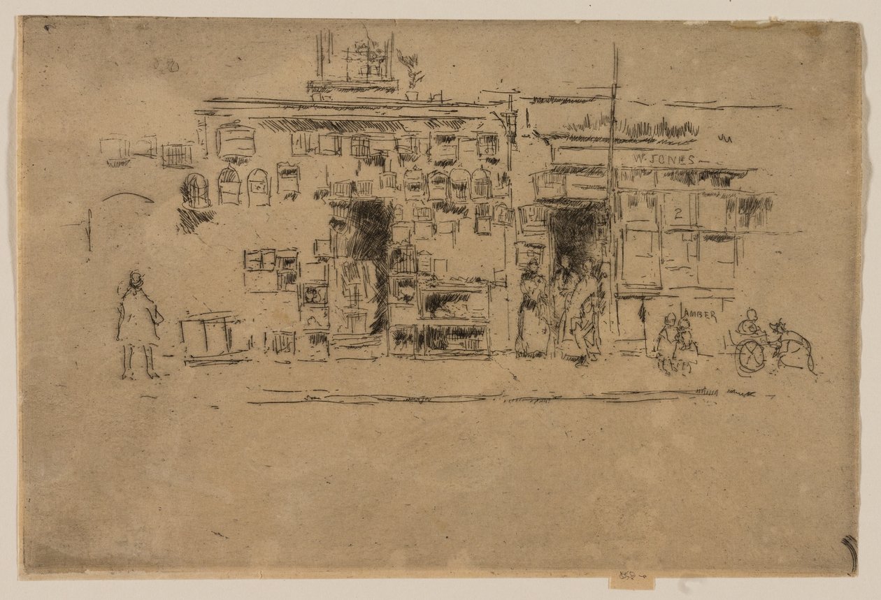 Fuglebure, Chelsea af James Abbott McNeill Whistler