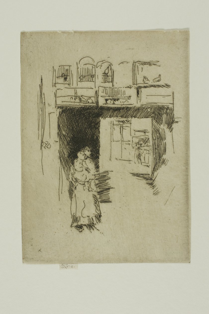 Fuglebutik - syv skiver af James Abbott McNeill Whistler