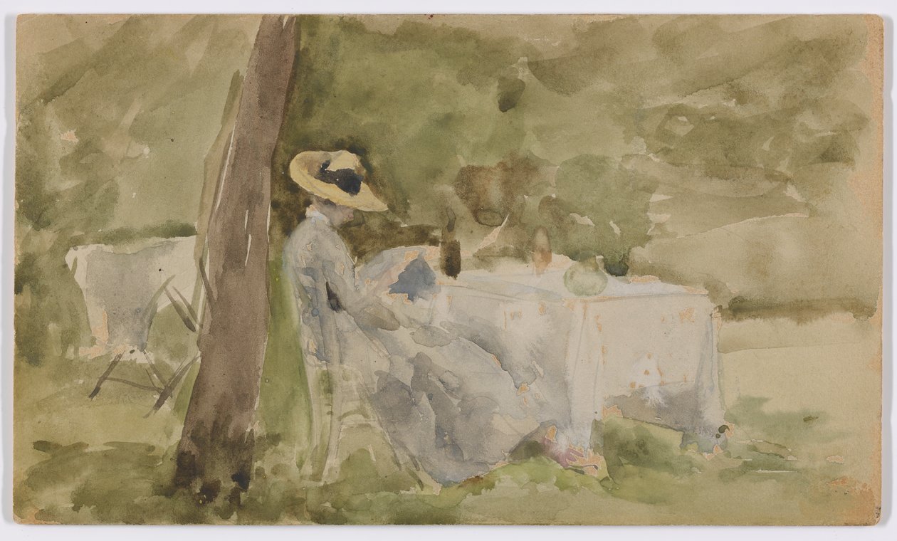 Morgenmad i haven af James Abbott McNeill Whistler