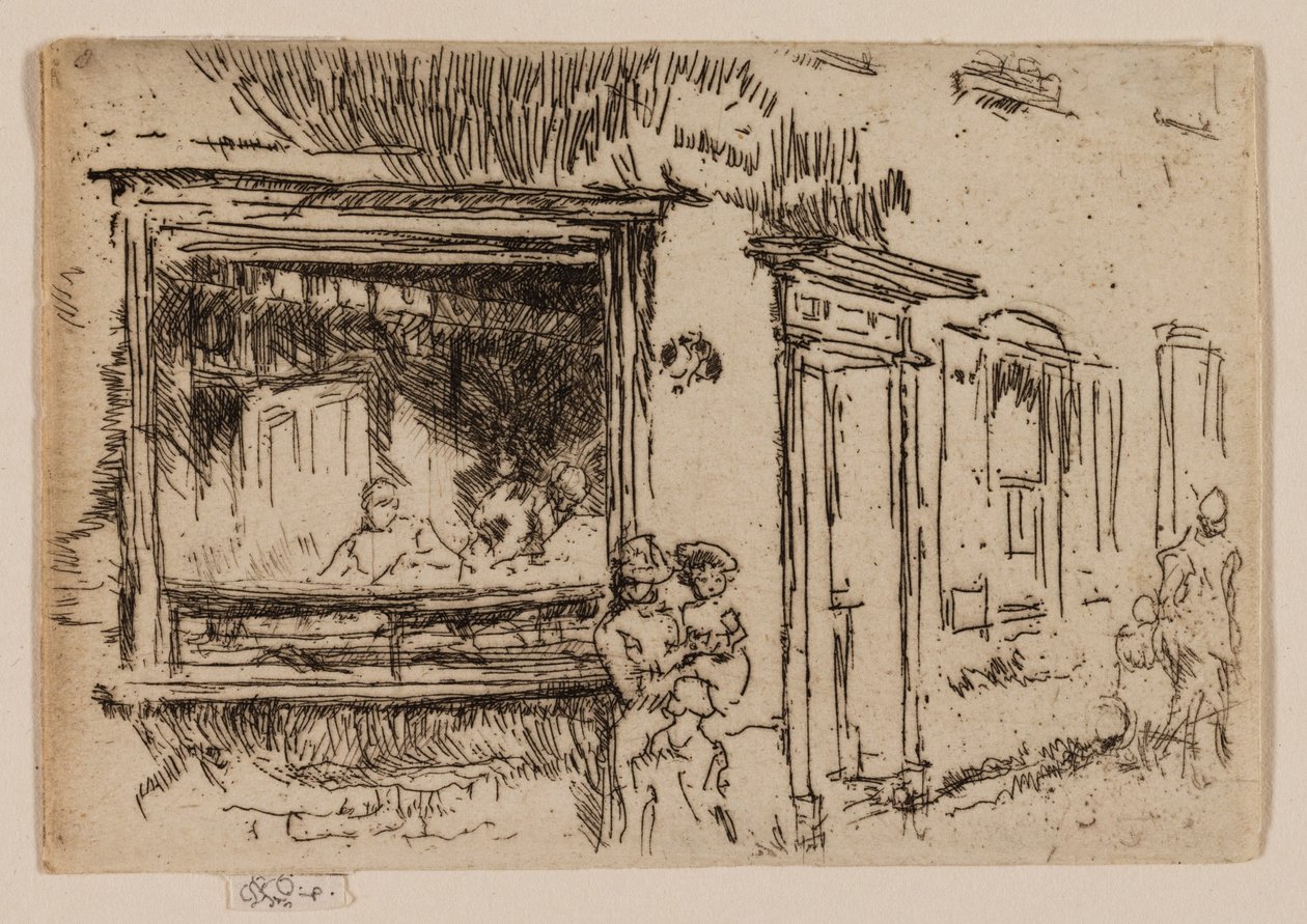 Slagterbutik, Sandwich, Kent af James McNeill Whistler