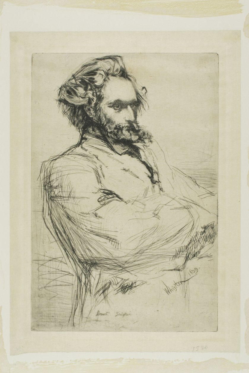 C. L. Drouet, billedhugger af James McNeill Whistler