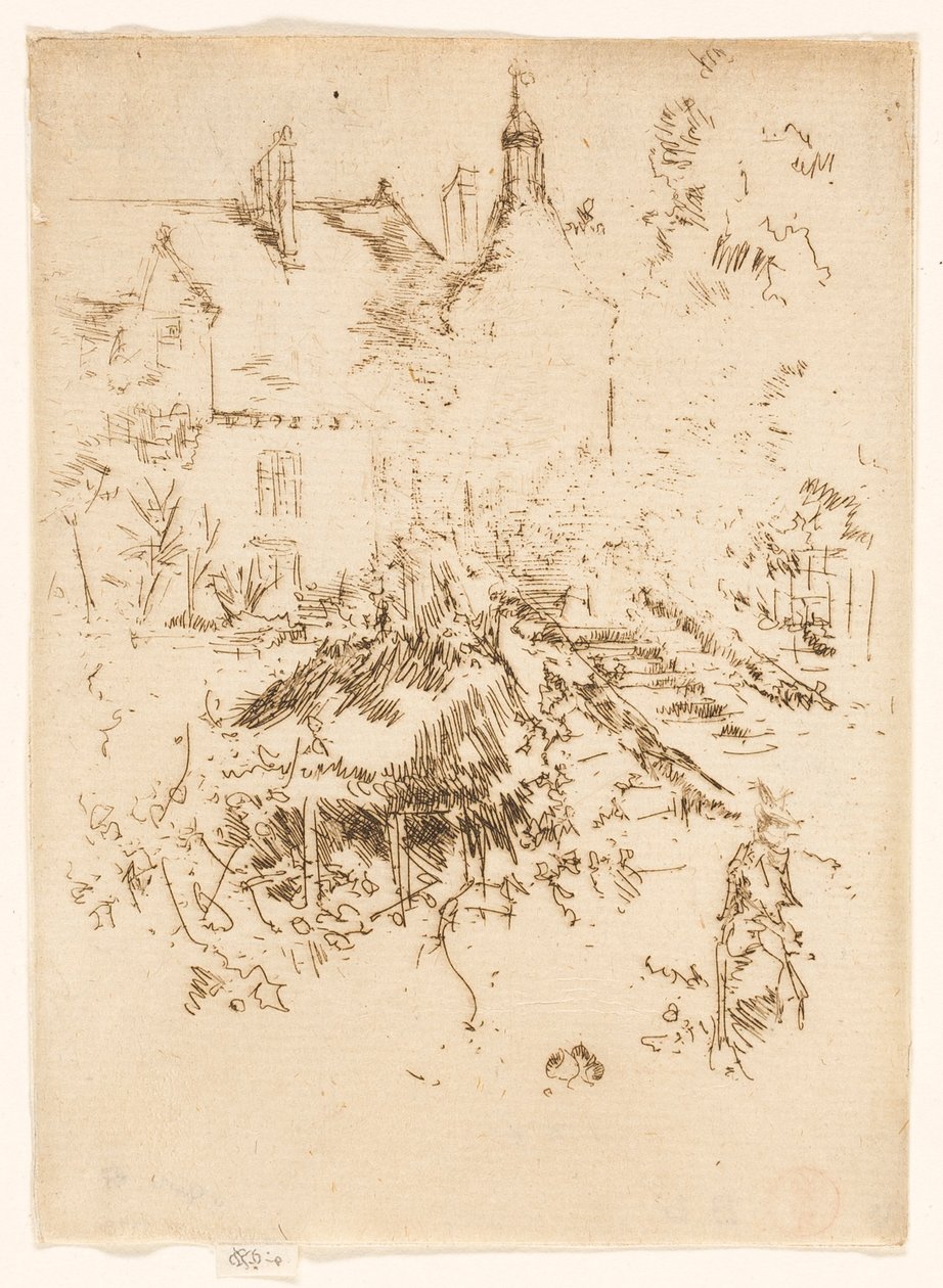 Chateau Touraine af James McNeill Whistler
