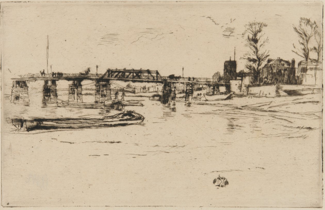 Chelsea af James Abbott McNeill Whistler