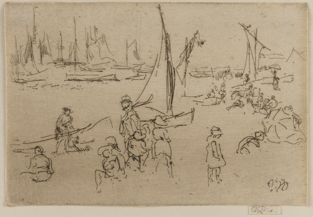 Børn, Portsmouth af James Abbott McNeill Whistler