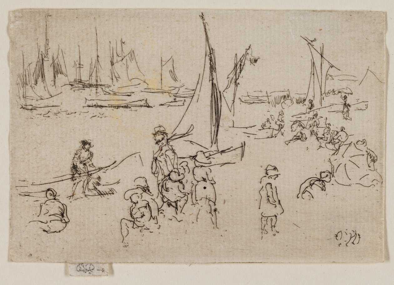 Børn, Portsmouth af James Abbott McNeill Whistler