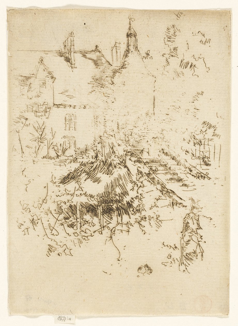 Chateau Touraine af James Abbott McNeill Whistler