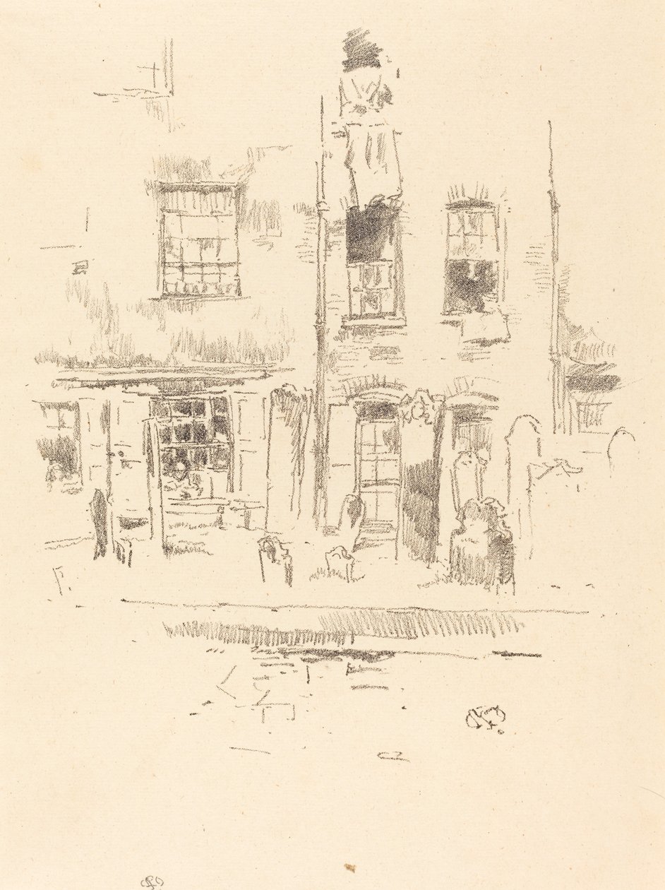 Kirkegård af James Abbott McNeill Whistler