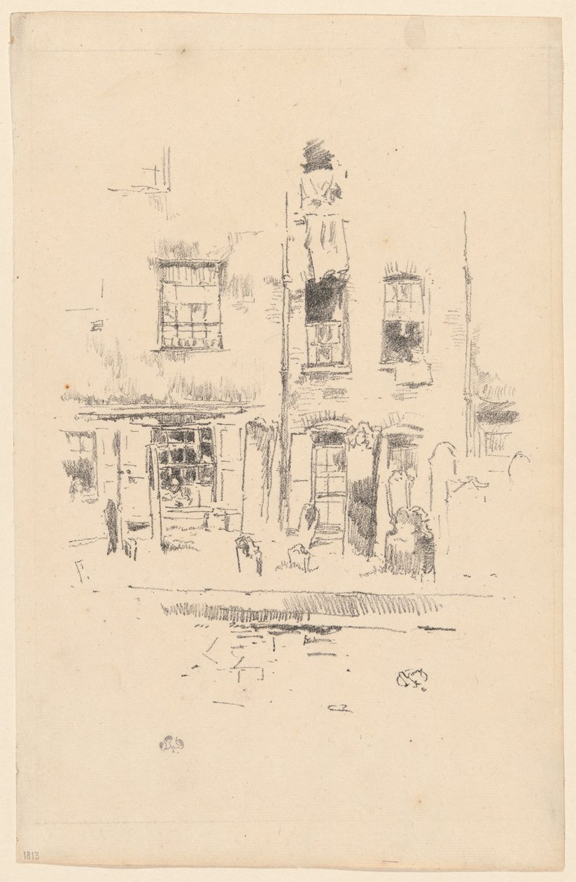 Kirkegård af James Abbott McNeill Whistler