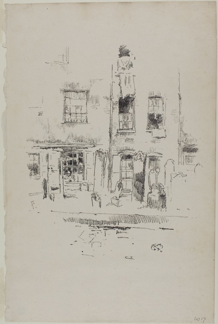 Kirkegård af James Abbott McNeill Whistler