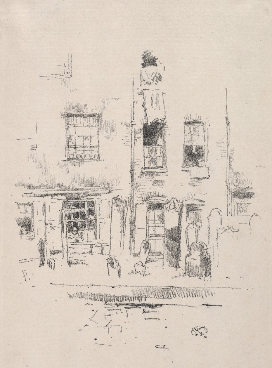Kirkegård af James McNeill Whistler