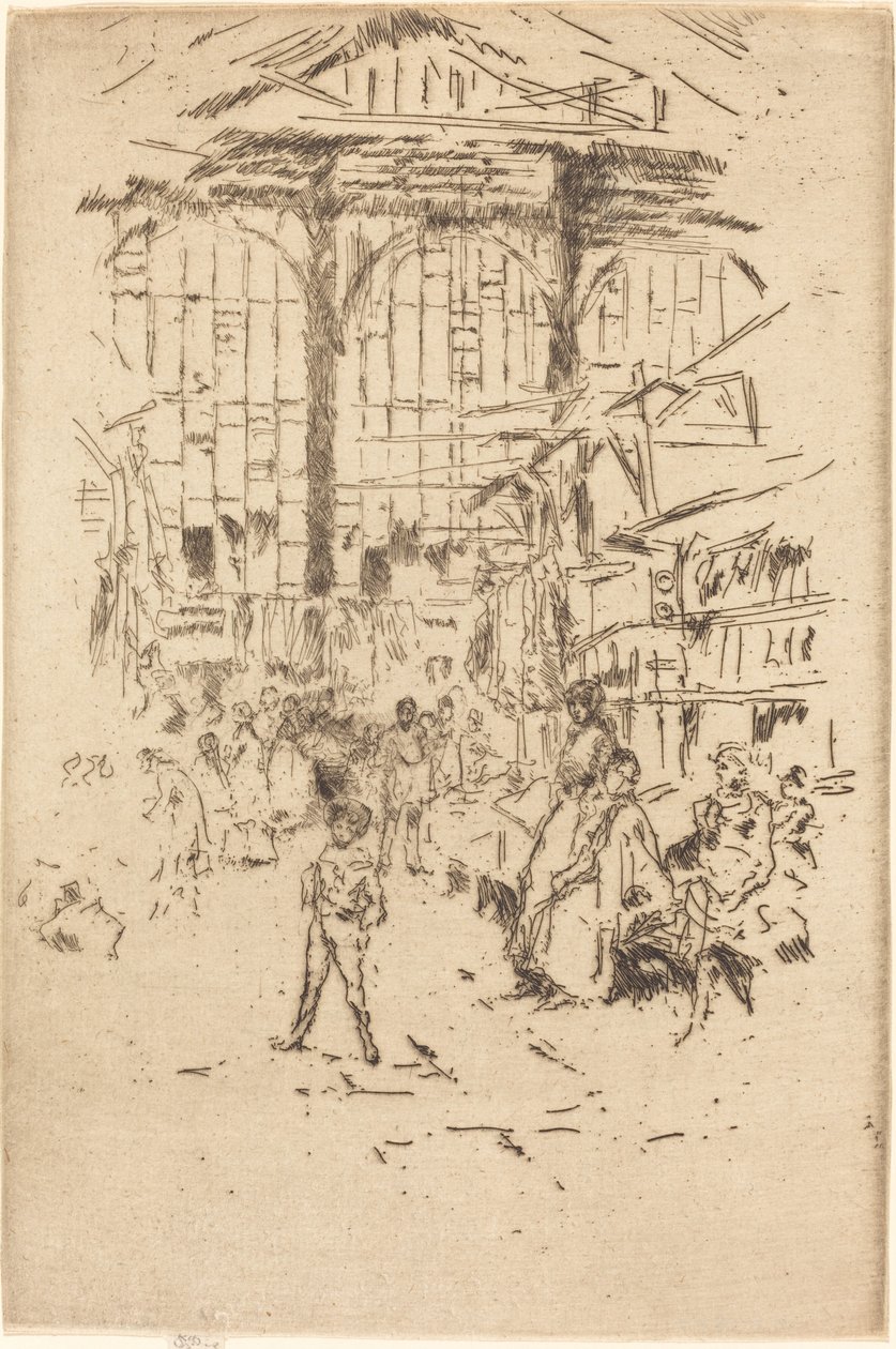 Tøjbørs, No.II af James Abbott McNeill Whistler