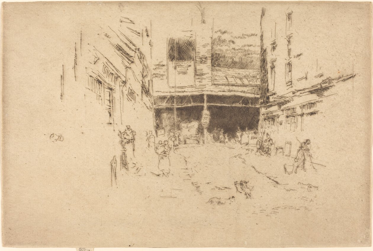 Tøjbørs, No.I af James Abbott McNeill Whistler