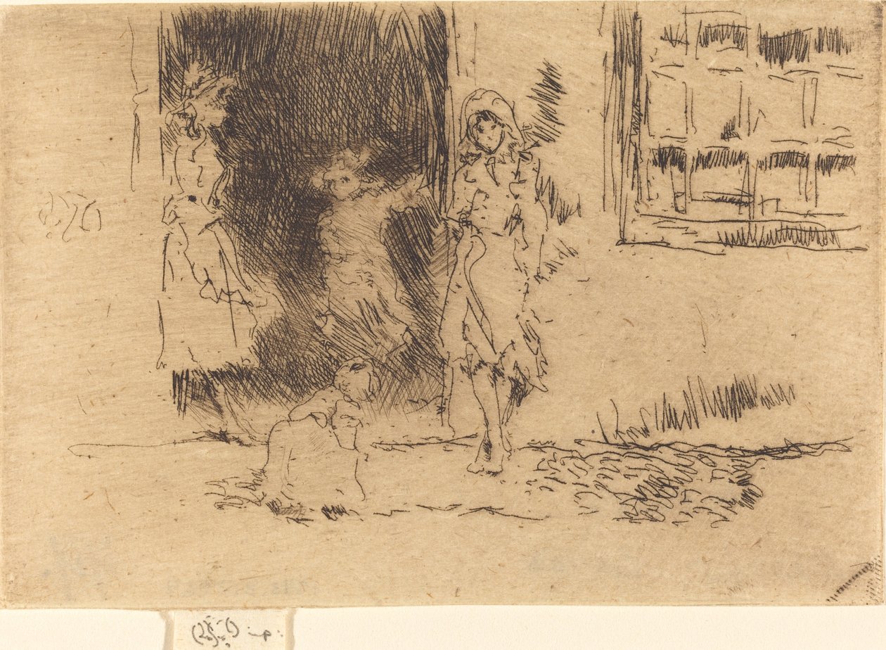 Hyttedør af James Abbott McNeill Whistler