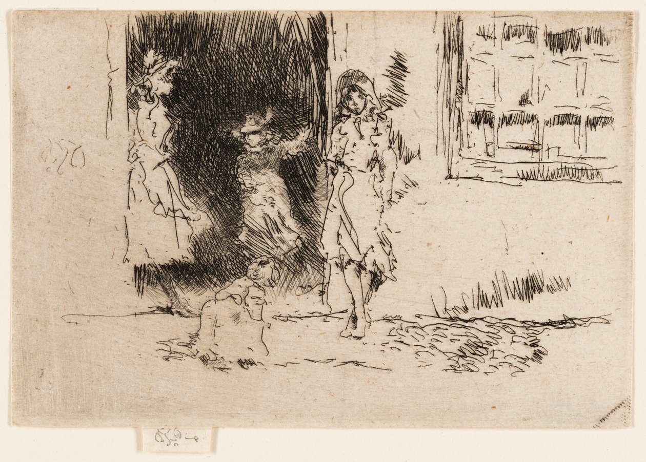 Hyttedør af James Abbott McNeill Whistler