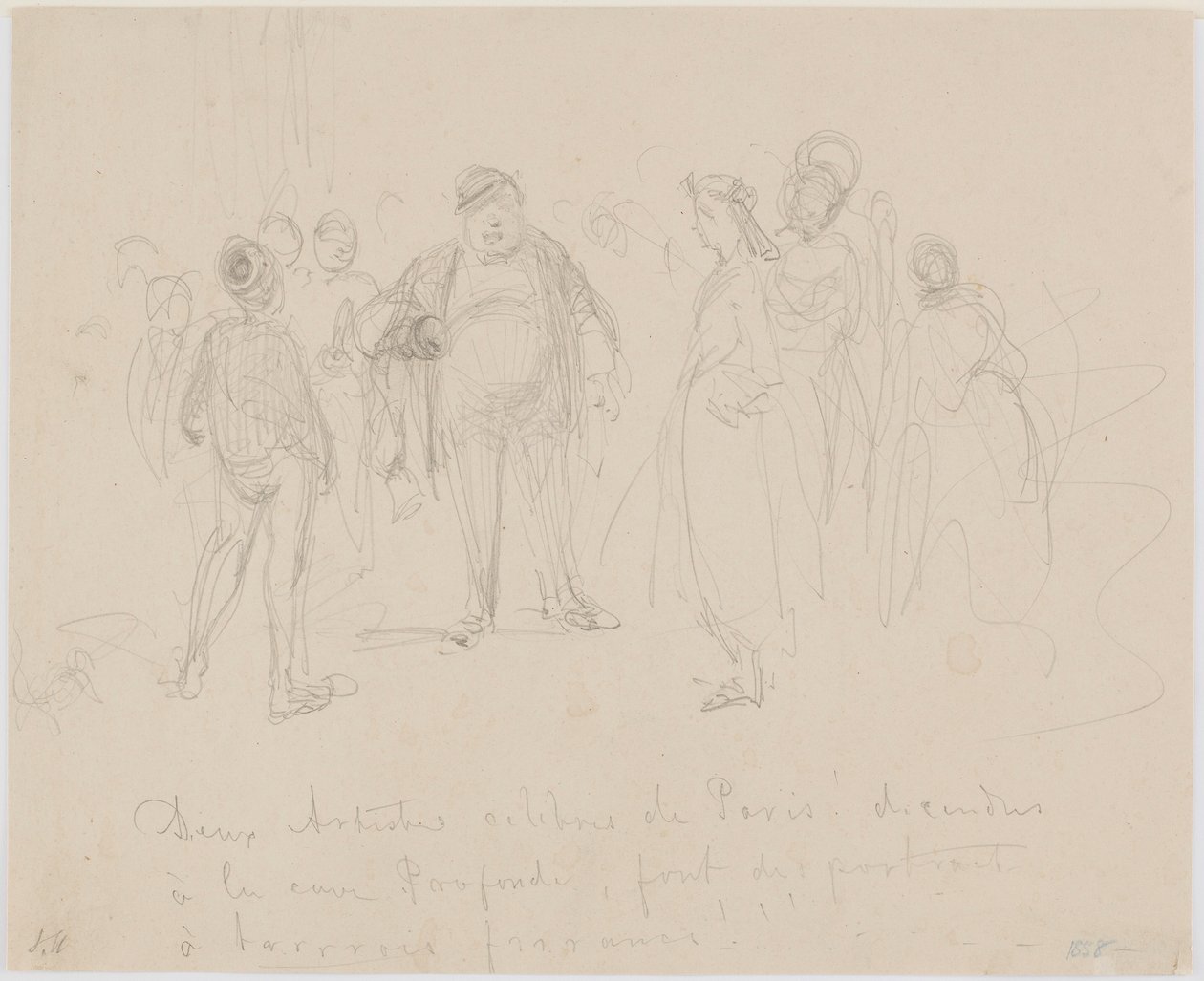 To berømte kunstnere fra Paris af James Abbott McNeill Whistler
