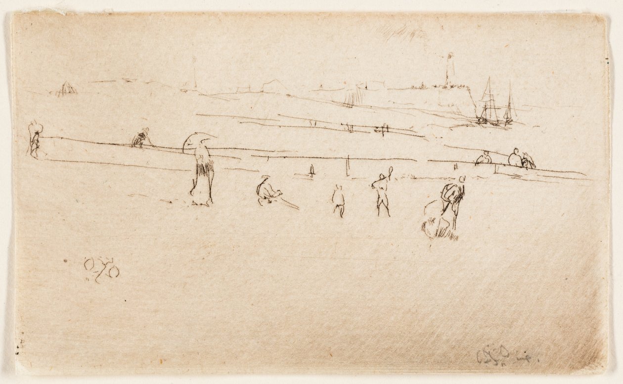 Dieppe af James McNeill Whistler