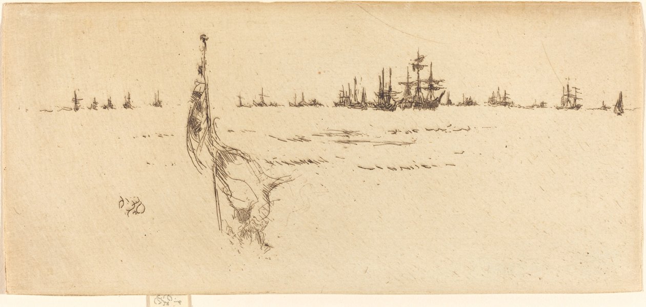 Dypper flaget af James Abbott McNeill Whistler