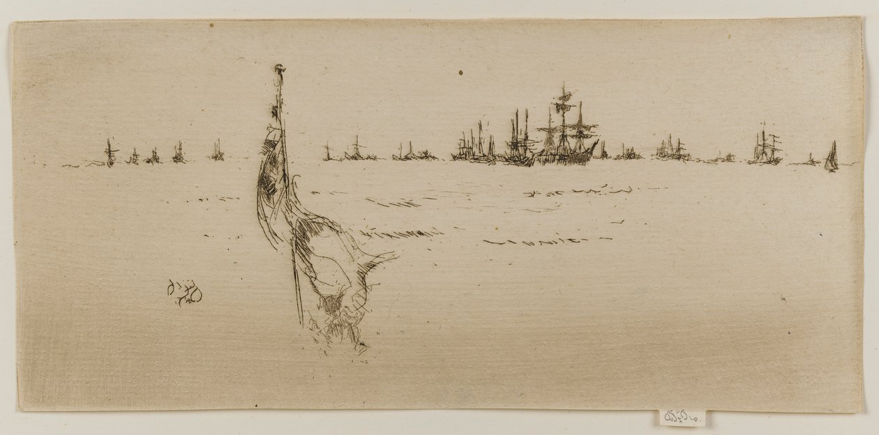 Dypper flaget af James Abbott McNeill Whistler