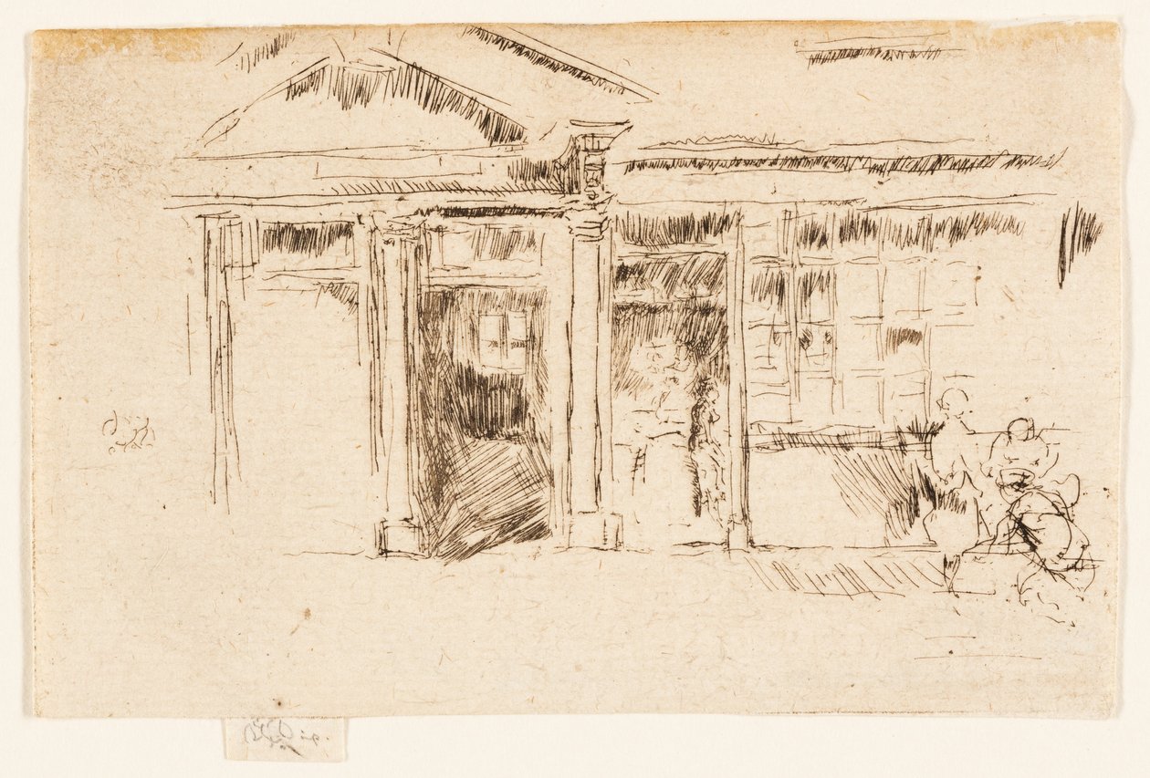 Dobbelt døråbning, sandwich af James Abbott McNeill Whistler