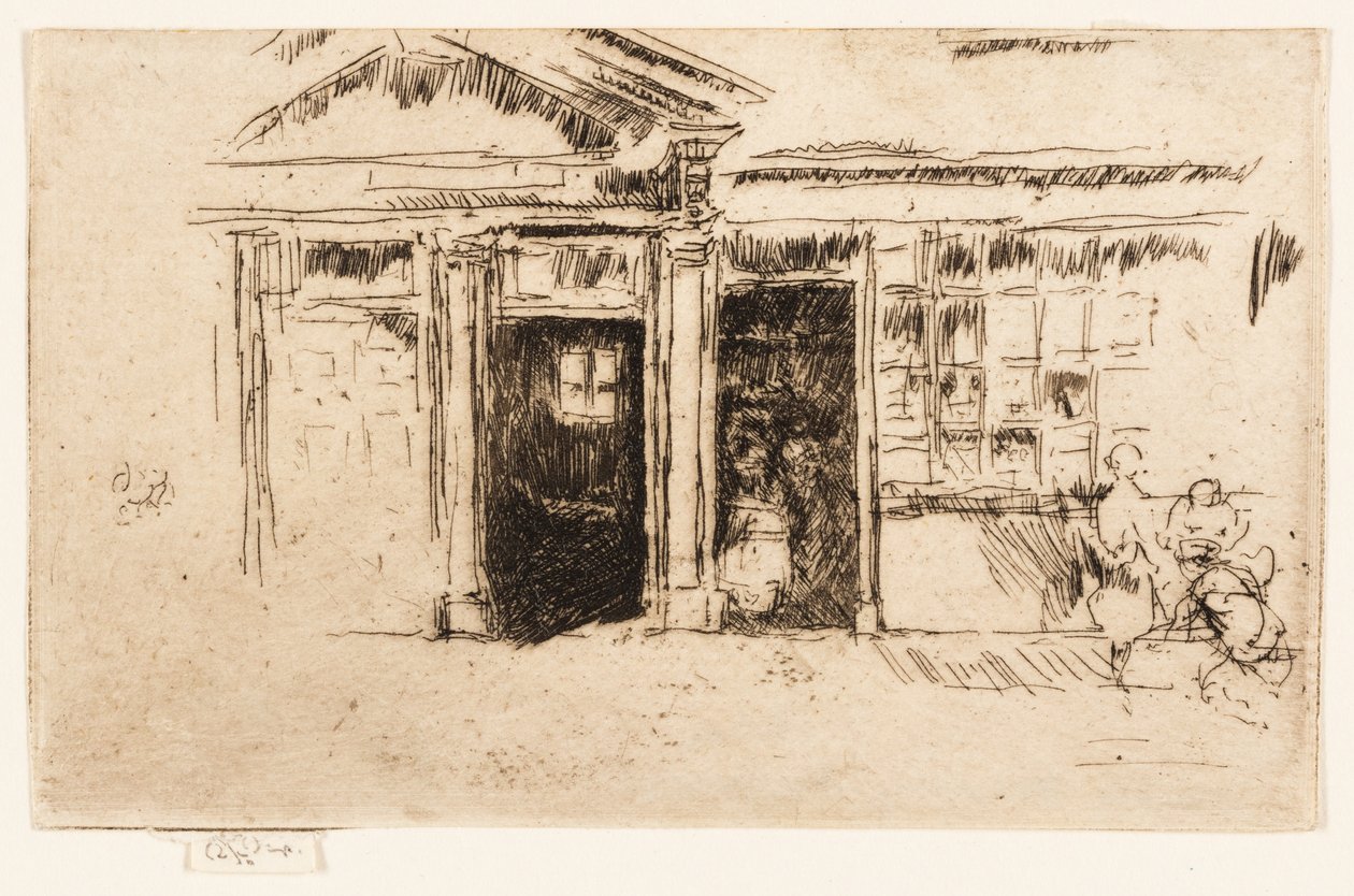 Dobbelt døråbning, sandwich af James Abbott McNeill Whistler