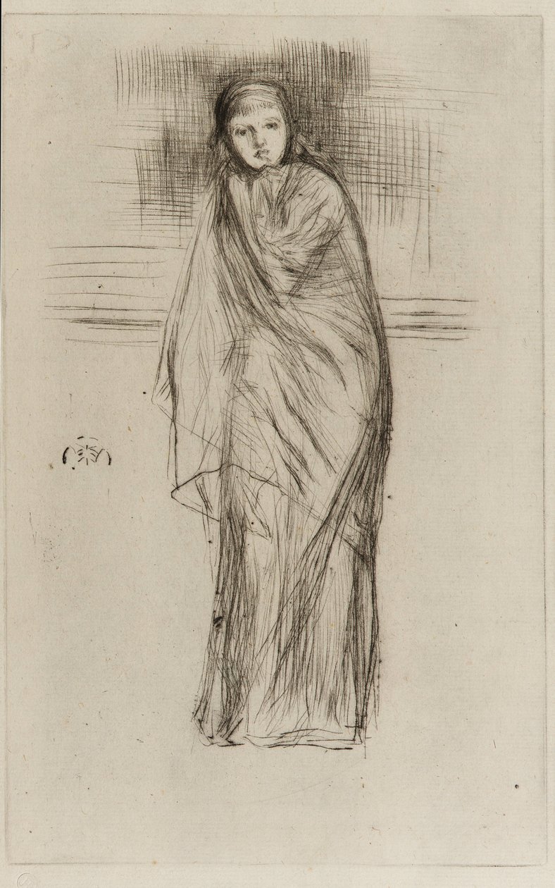 Draperet model af James Abbott McNeill Whistler