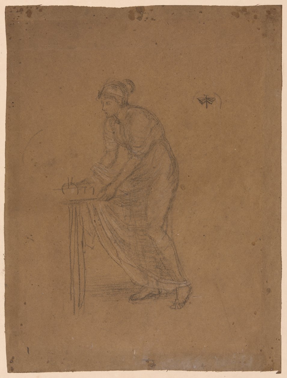 Draperet model af James McNeill Whistler
