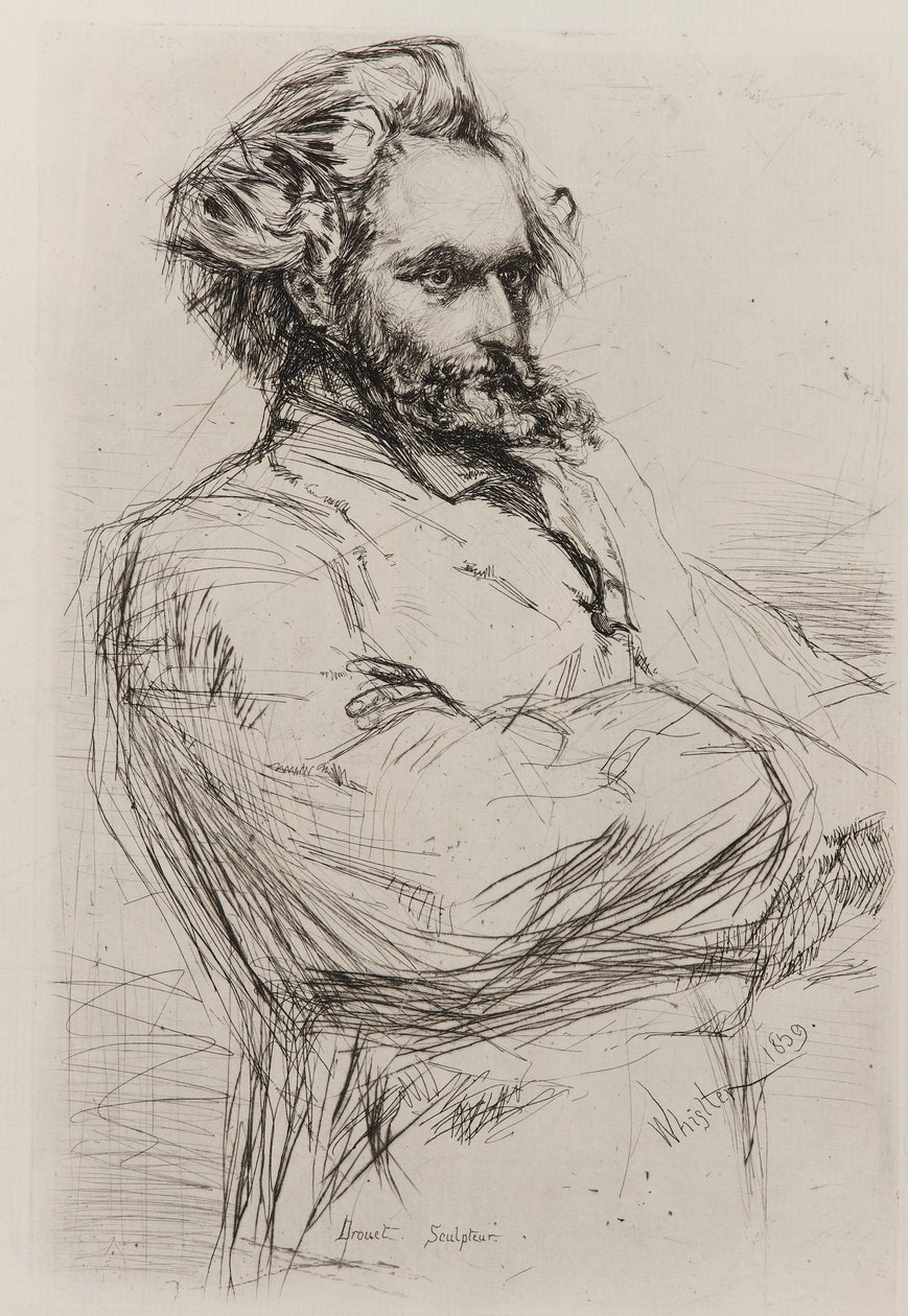 Drouet af James Abbott McNeill Whistler