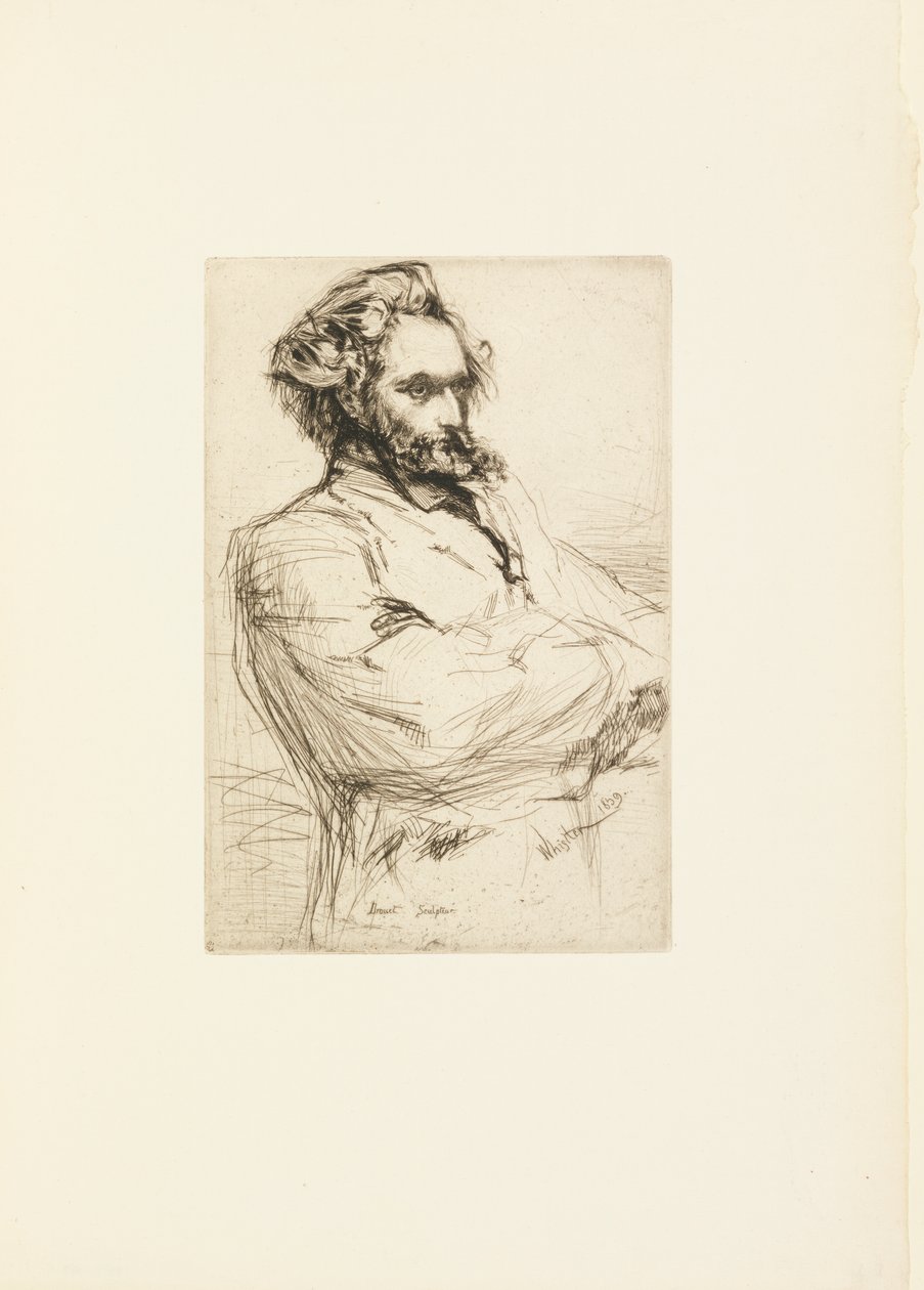 Drouet af James Abbott McNeill Whistler
