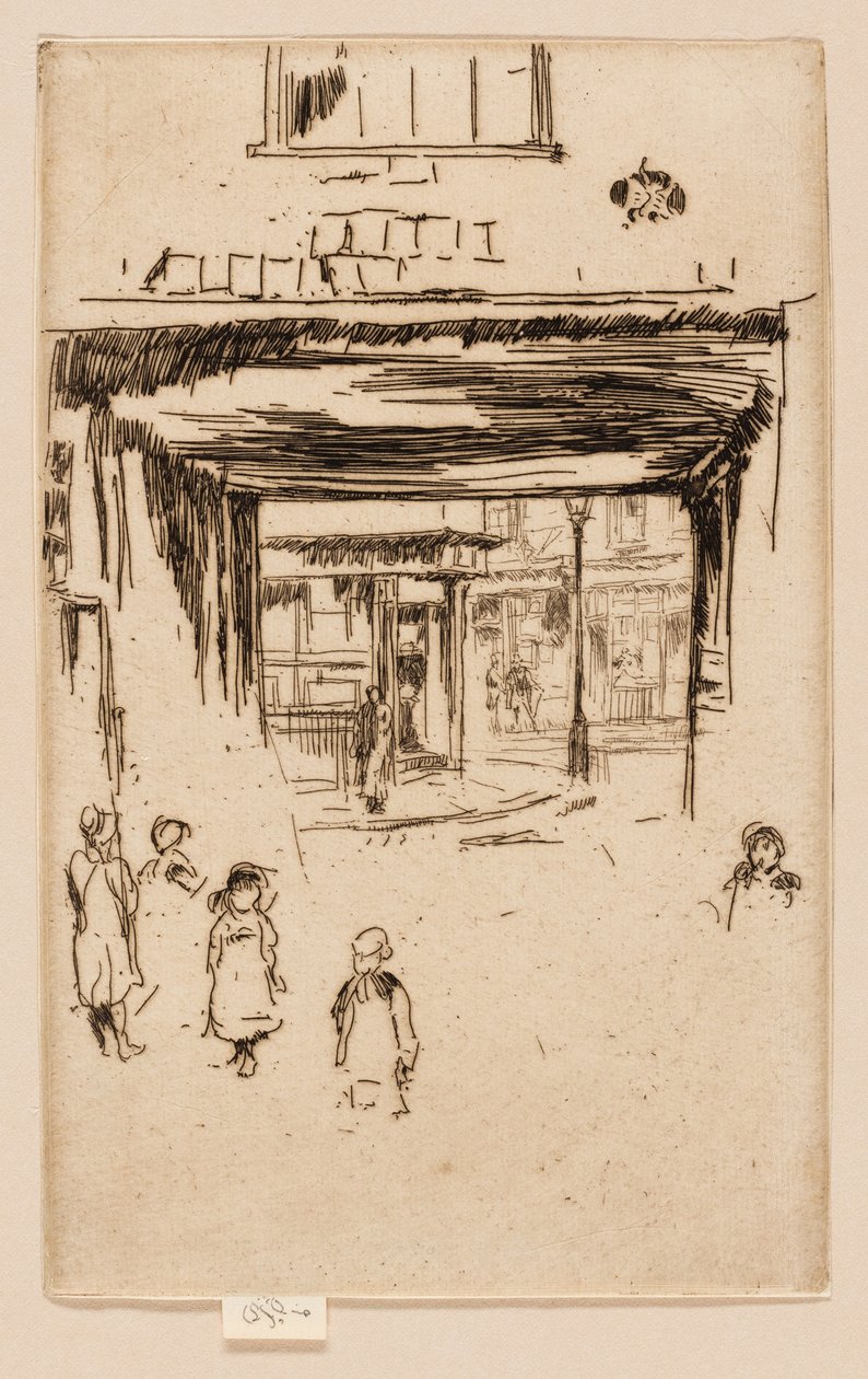 Drury Lane af James Abbott McNeill Whistler