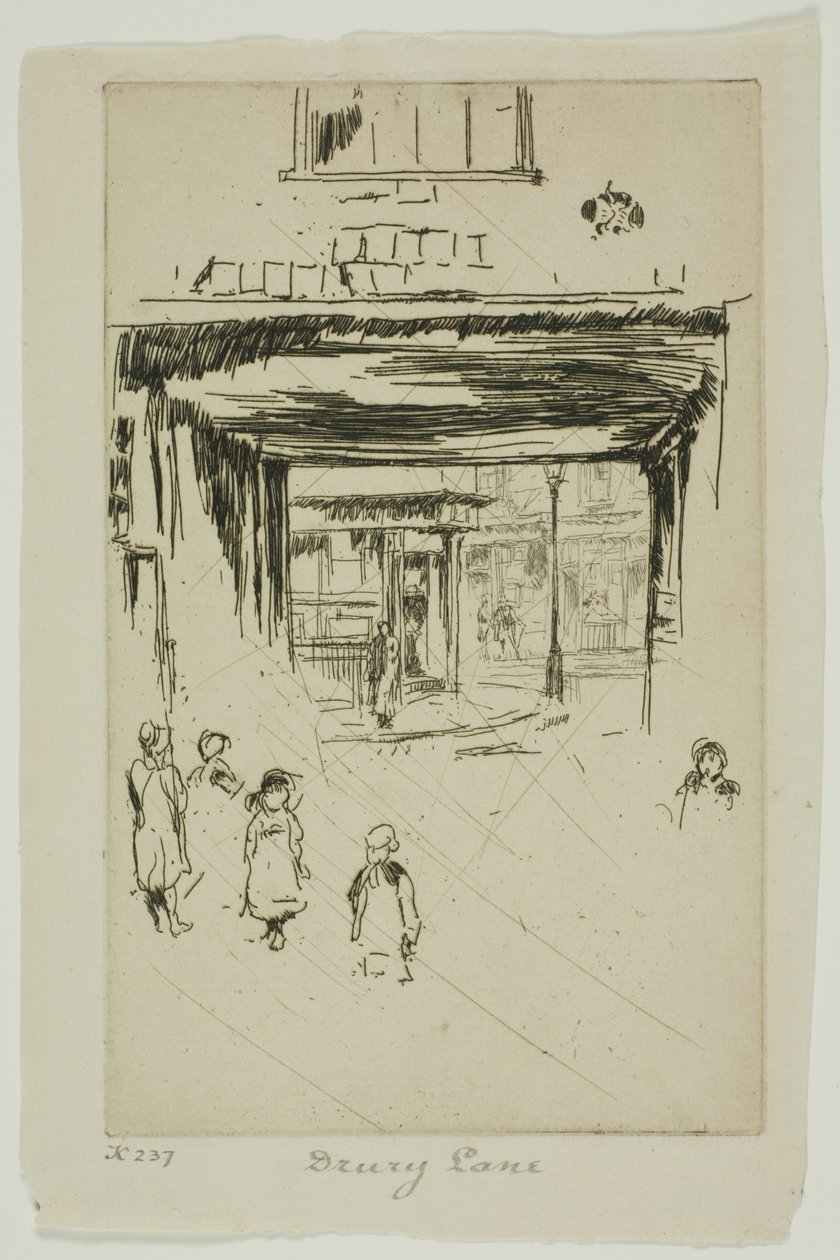 Drury Lane af James McNeill Whistler