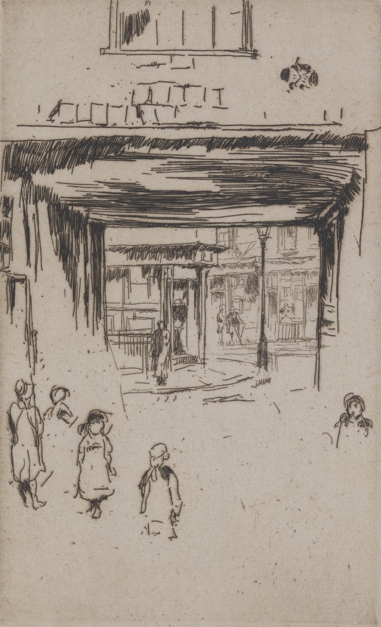 Drury Lane af James McNeill Whistler