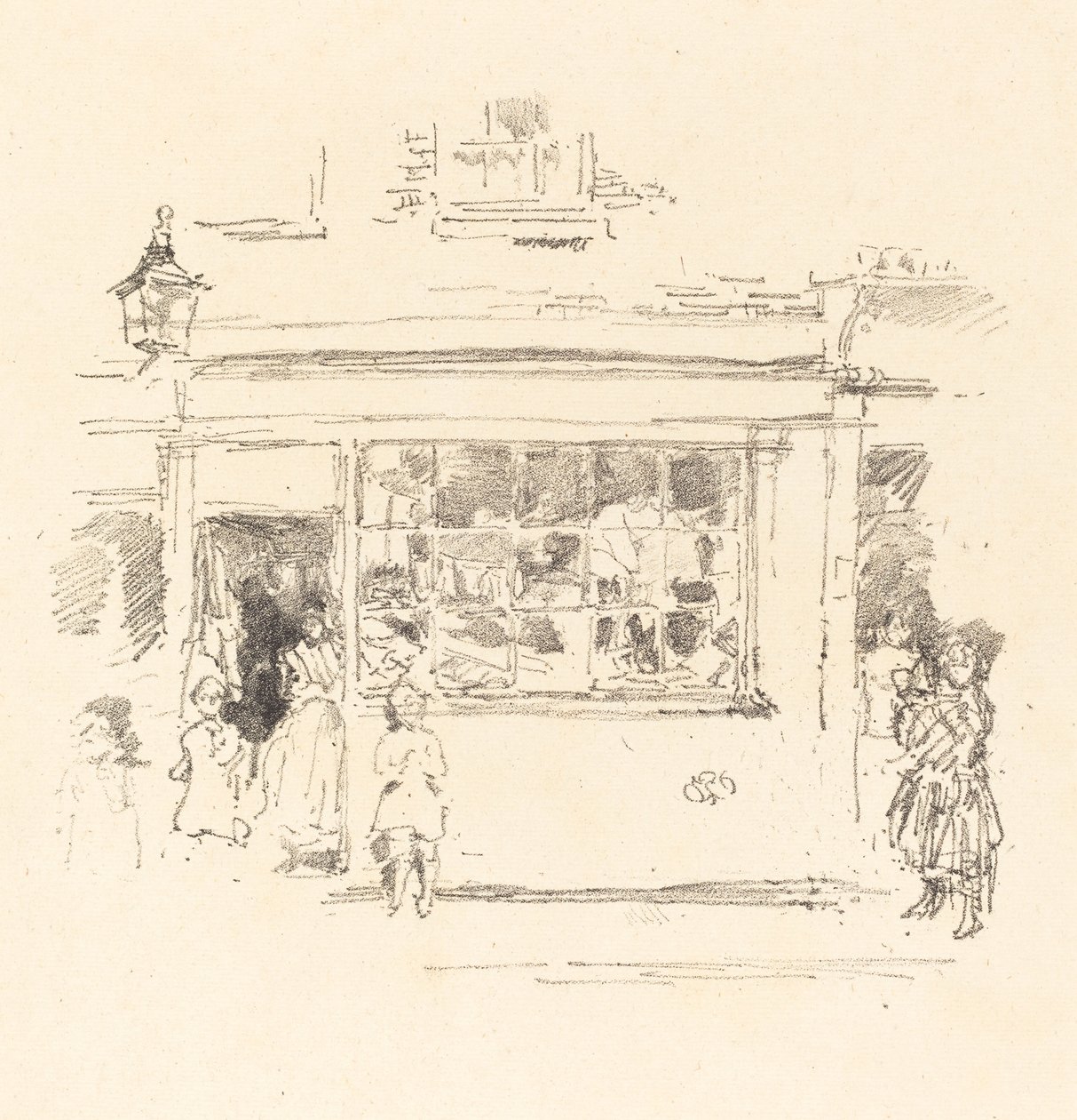 Drury Lane Rags af James Abbott McNeill Whistler