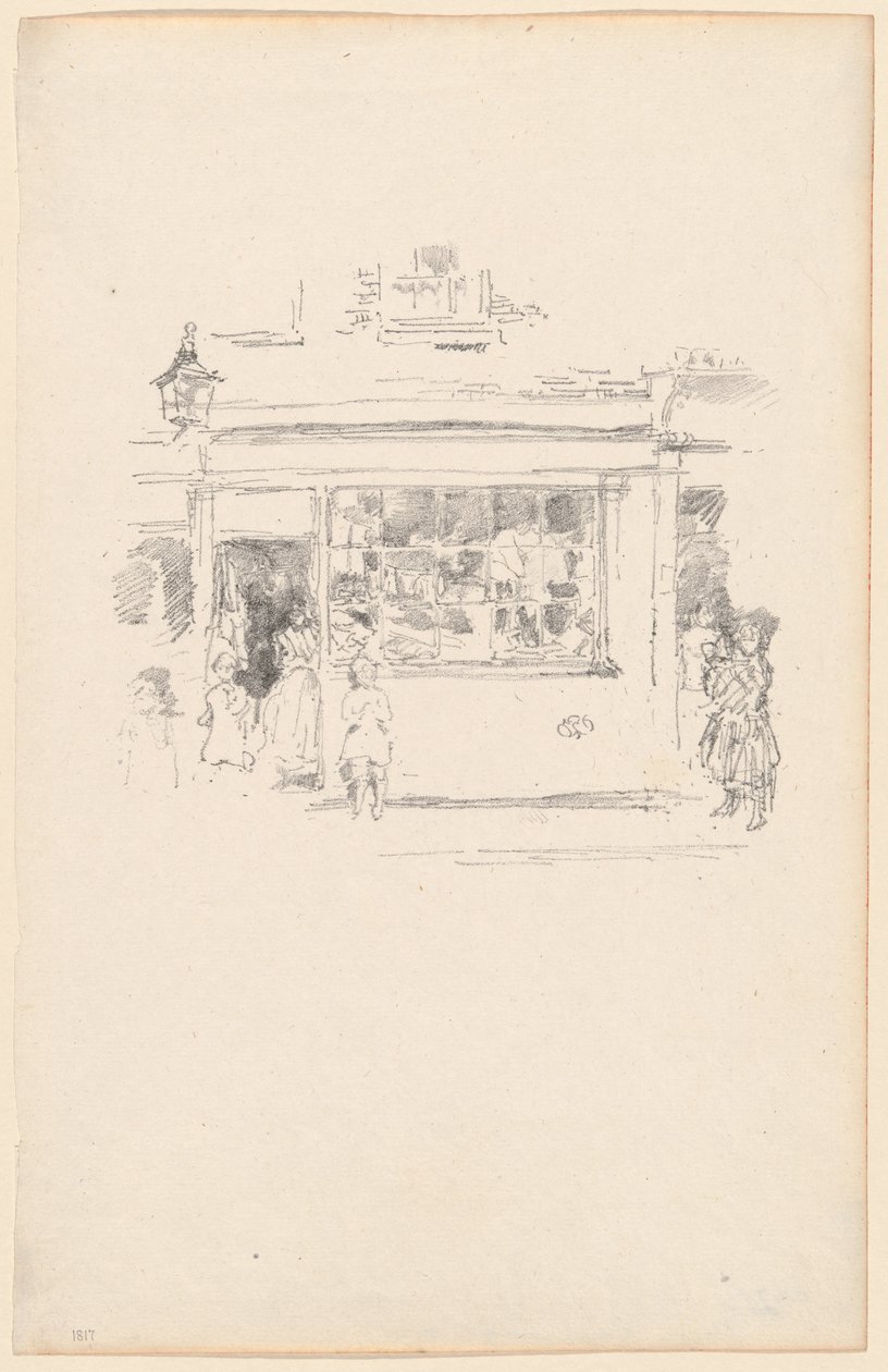 Drury Lane Rags af James Abbott McNeill Whistler