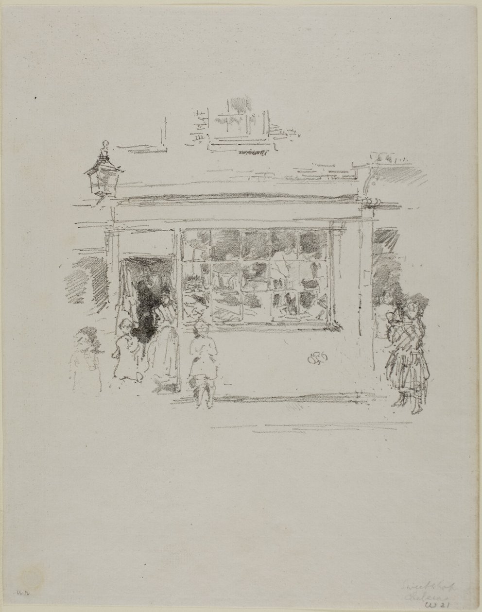 Drury Lane Rags af James Abbott McNeill Whistler