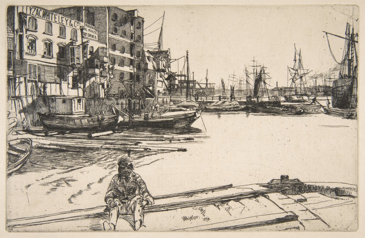 Ørnekajen af James McNeill Whistler