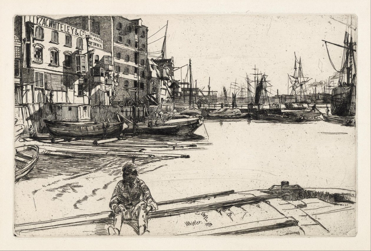 Ørnekajen af James McNeill Whistler