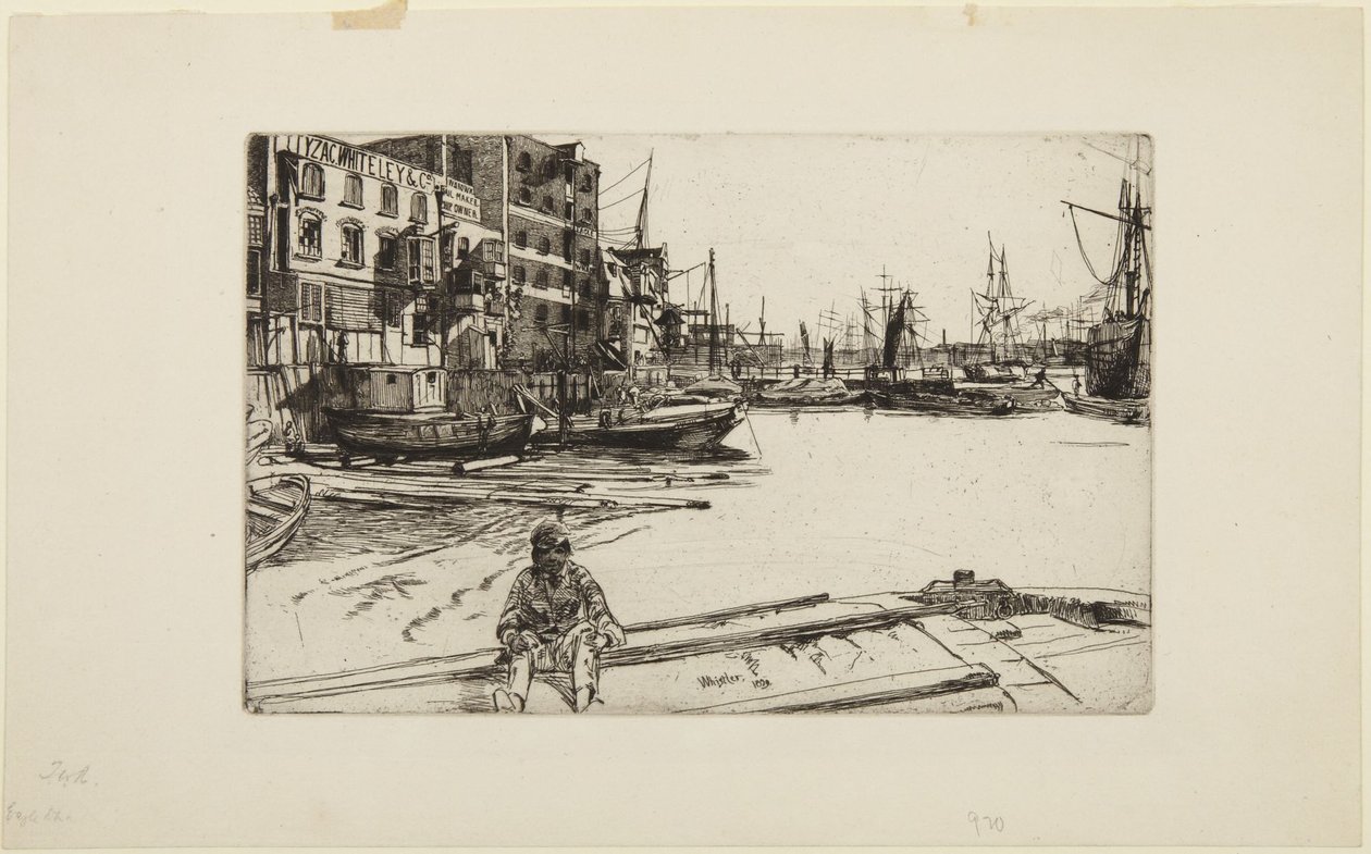 Ørnekajen af James McNeill Whistler