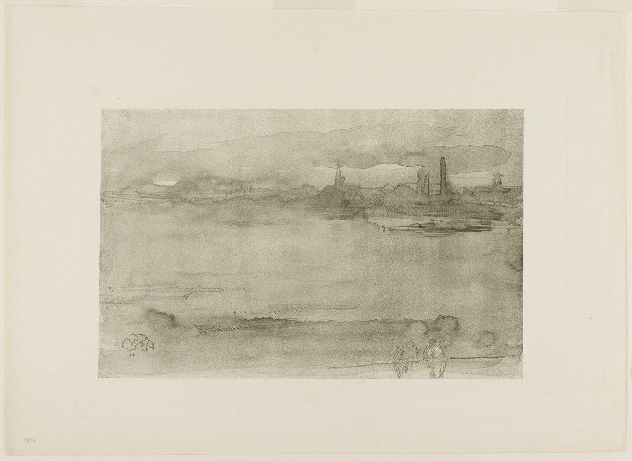 Tidlig morgen af James Abbott McNeill Whistler