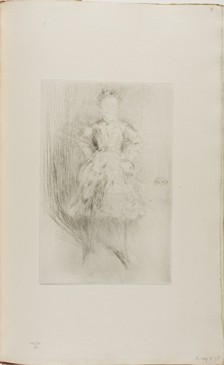 Elinor Leyland af James Abbott McNeill Whistler