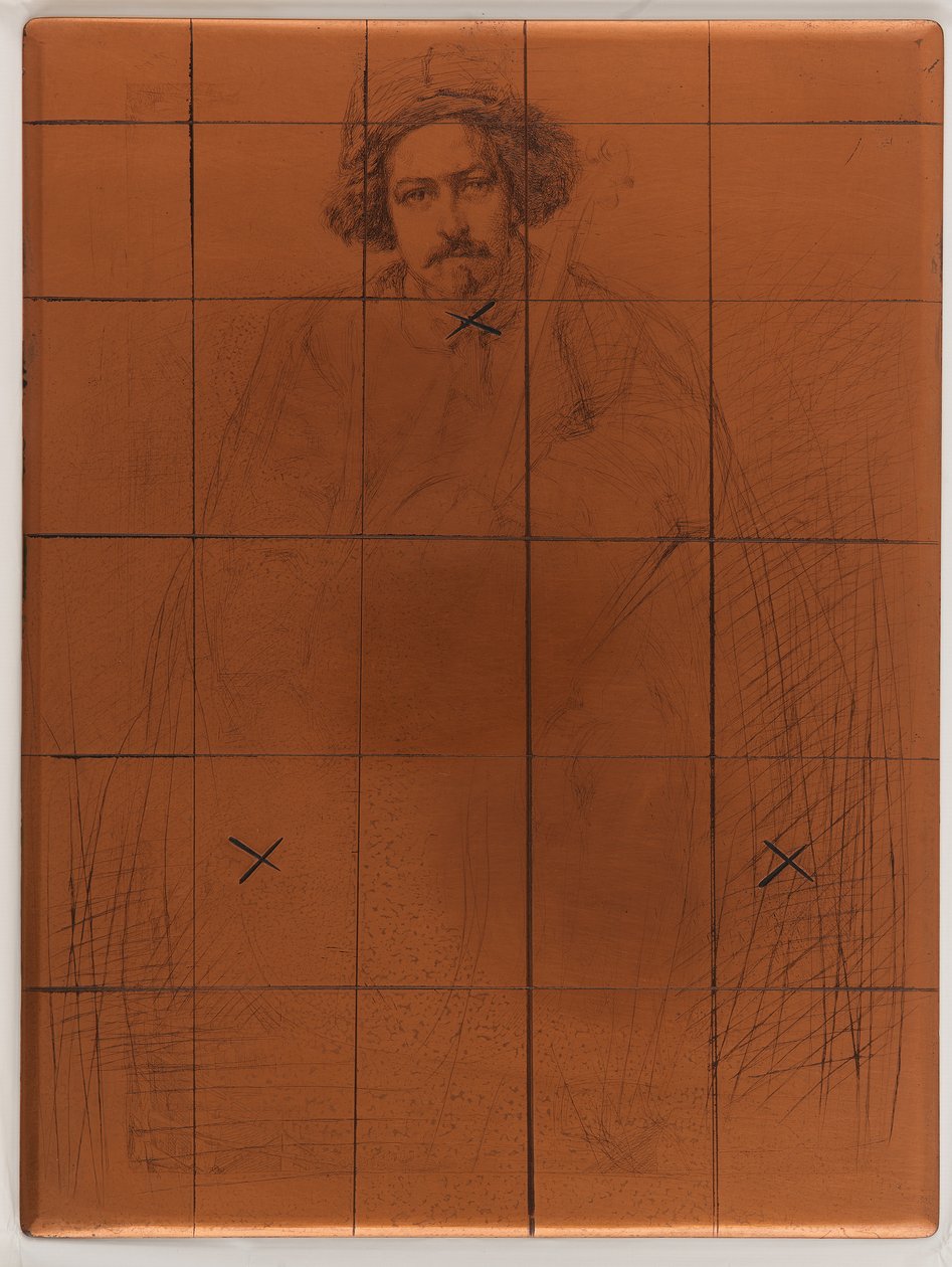 Ætseplade: Becquet af James Abbott McNeill Whistler