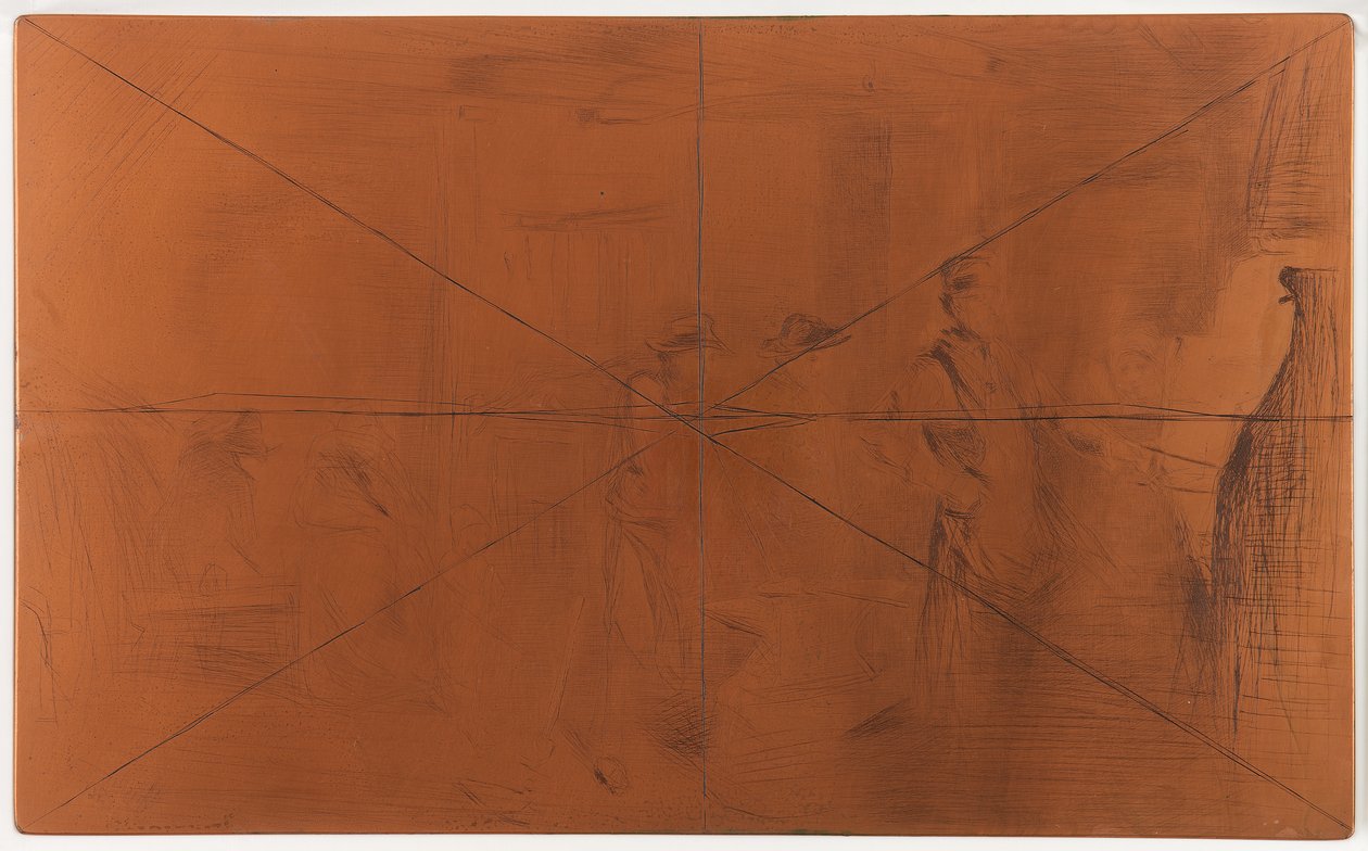 Ætseplade: Smedjen af James Abbott McNeill Whistler