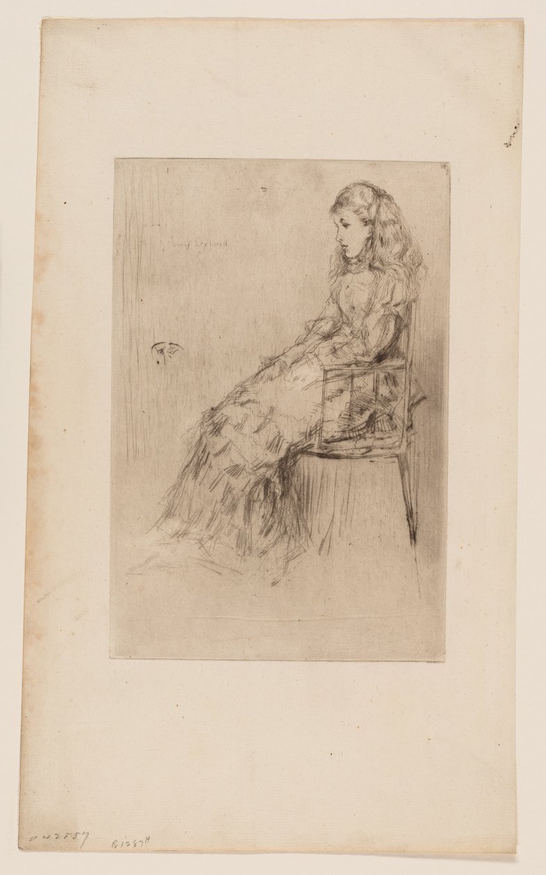 Fanny Leyland af James Abbott McNeill Whistler