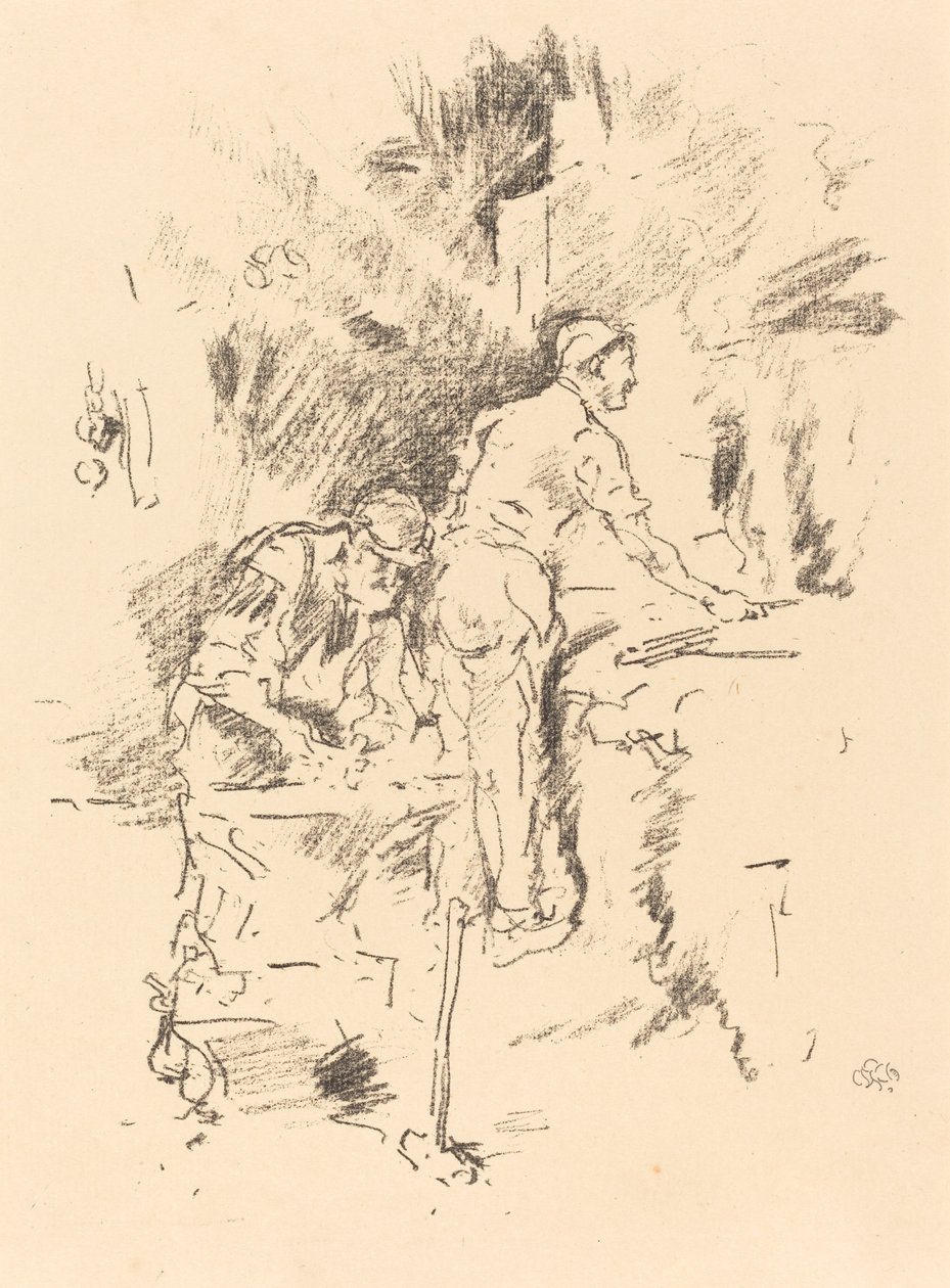Far og søn af James Abbott McNeill Whistler