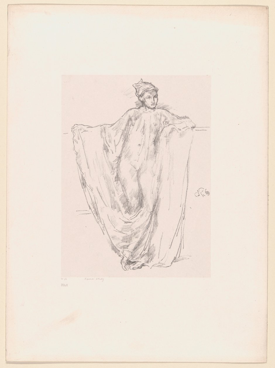 Figurstudie af James Abbott McNeill Whistler