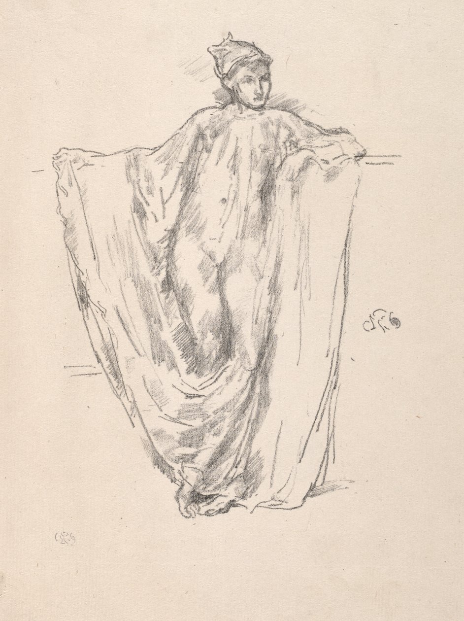 Figurstudie af James McNeill Whistler