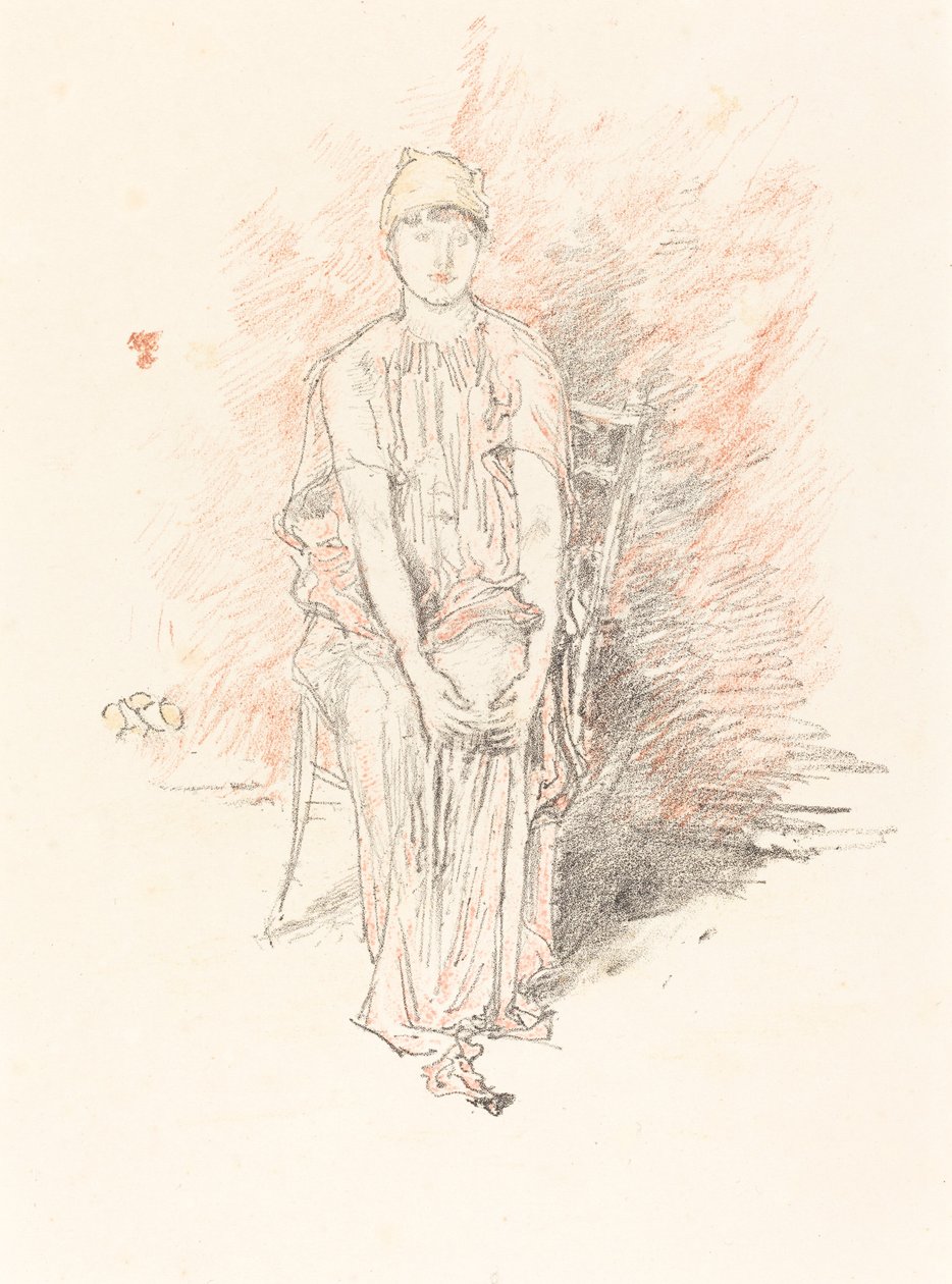 Figurstudie i farver af James Abbott McNeill Whistler