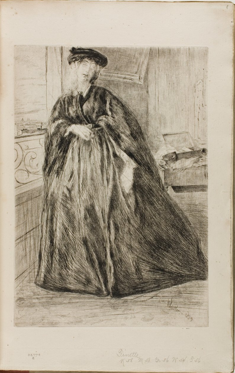 Finette af James Abbott McNeill Whistler