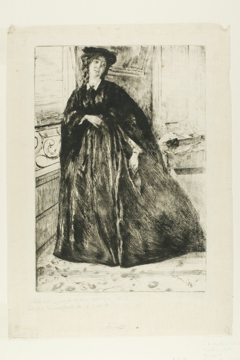 Finette af James Abbott McNeill Whistler