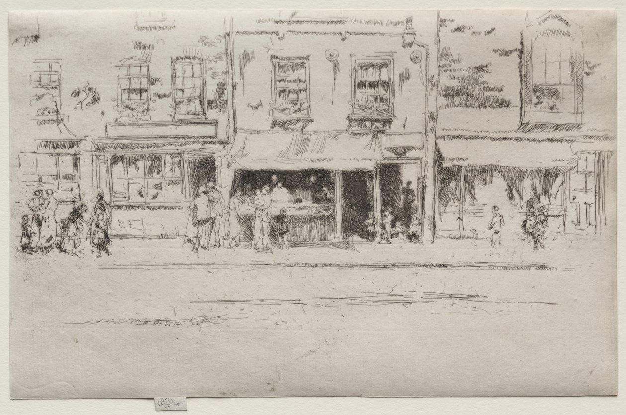 Fiskebutik, Chelsea af James McNeill Whistler
