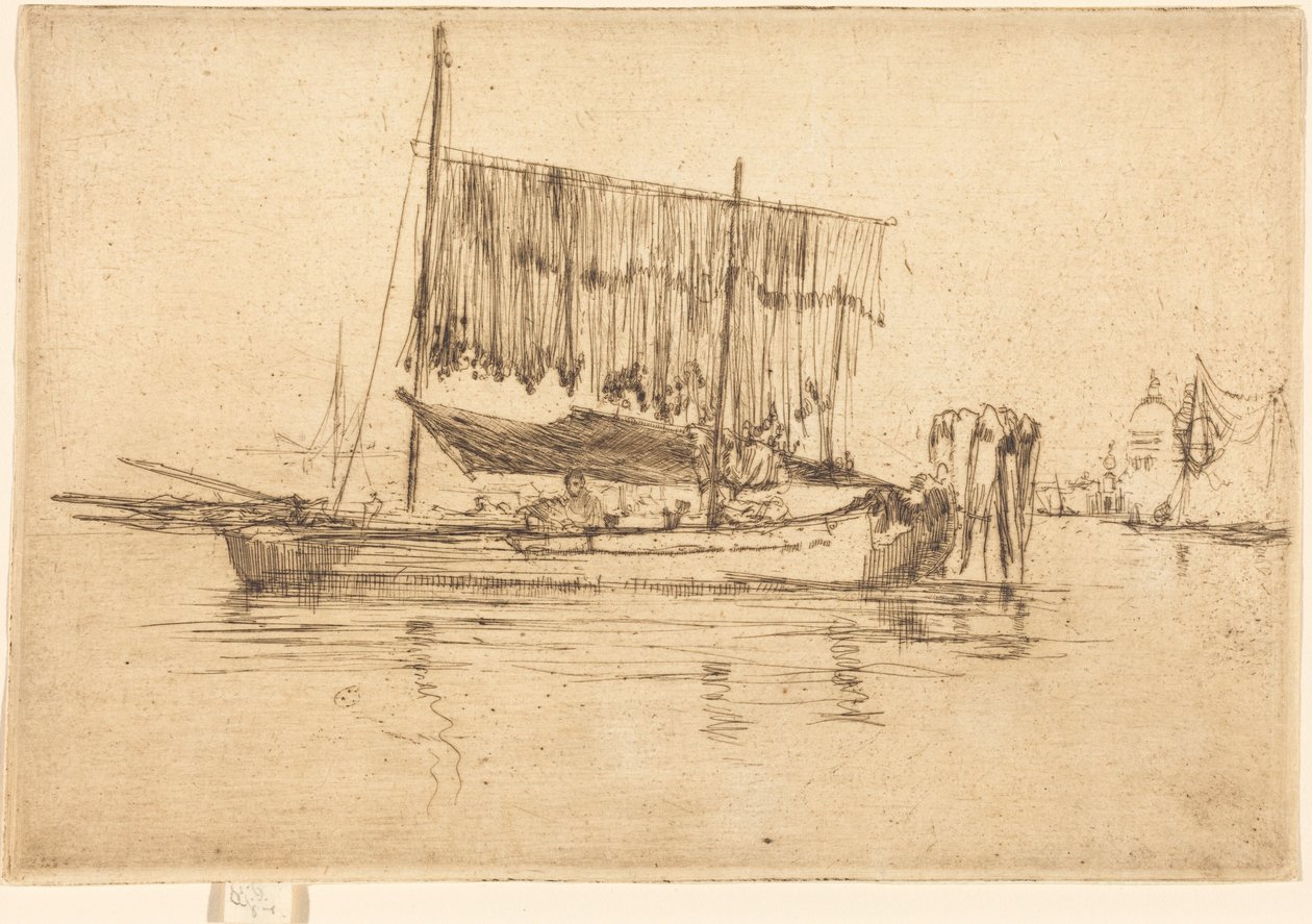 Fiskebåd af James McNeill Whistler